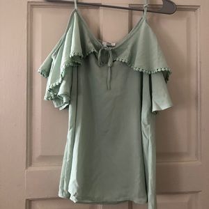 Off the shoulder blouse